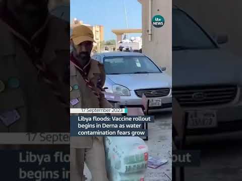 Vaccine rollout begins in Derna as water contamination fears grow #libya