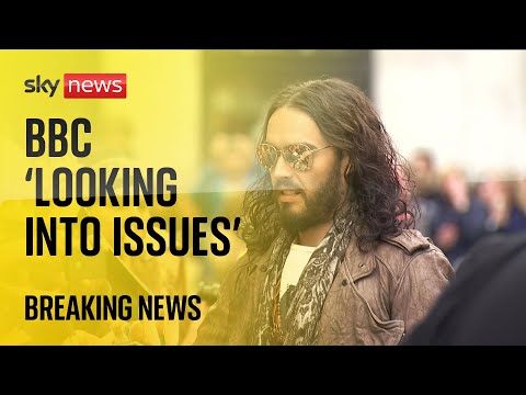 Russell Brand: BBC ‘urgently looking into issues raised’ by claims made against comedian
