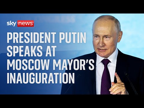 President Putin attends the Mayor of Moscow’s inauguration