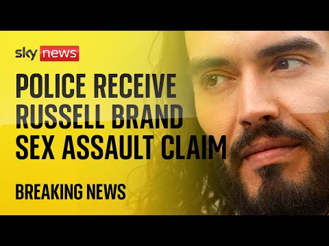 BREAKING: Met Police receives Russell Brand sex assault claim