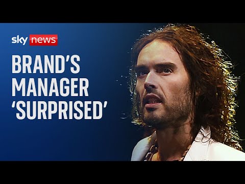 Russell Brand’s former manager ‘very surprised’