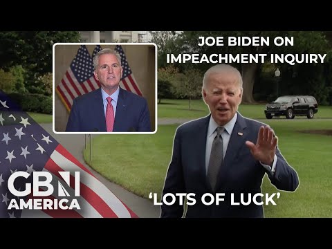 ‘Lots of luck’ | Biden waves off questions on impeachment inquiry