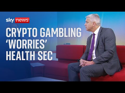 Health secretary is ‘worried’ about crypto gambling