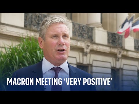 Starmer says Macron meeting was ‘positive and constructive’