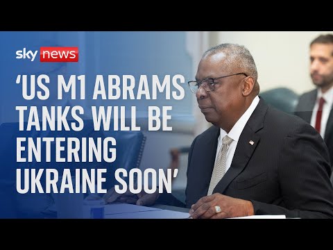Watch live: US Defence Secretary announces further military support for Ukraine