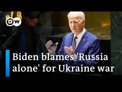 Biden urges leaders to ‘stand up to naked aggression’ in Ukraine | DW News