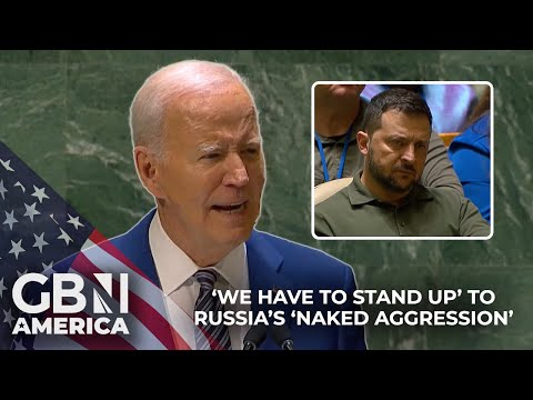 Joe Biden at UN General Assembly: the world must ‘stand up’ to Russia’s ‘naked aggression’