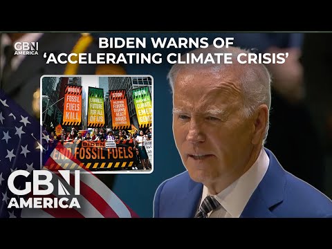 Joe Biden claims ‘accelerating climate crisis’ is an ‘existential threat… or all of humanity’