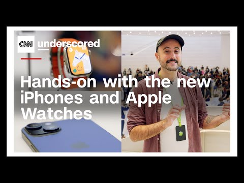 Hands-on with the new iPhones and Apple Watches