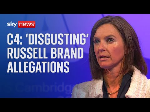 Russell Brand: C4 boss says allegations are ‘disgusting’