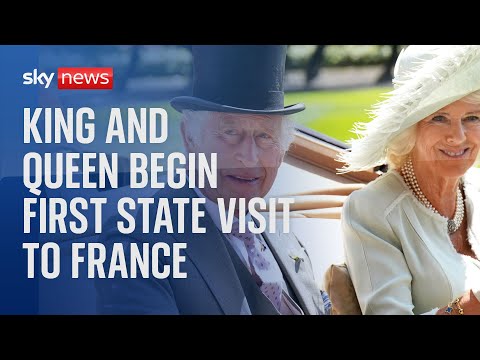 Watch live: Day one of King Charles and Queen Camilla’s state visit to France