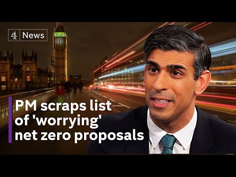 Rishi Sunak U-turns on net zero climate proposals