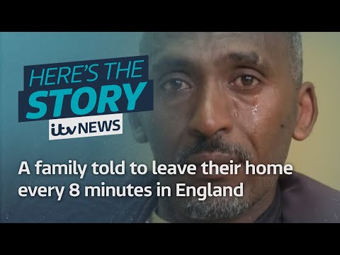 A family told to leave their home every 8 minutes in England| ITV News
