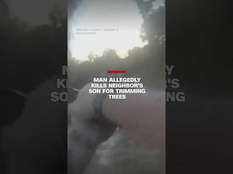 Man allegedly kills neighbor’s son for trimming trees