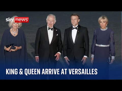 King Charles and Queen Camilla begin three-day state visit to France