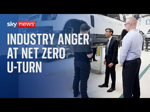 Net zero: Industry anger at Rishi Sunak’s climate U-turn