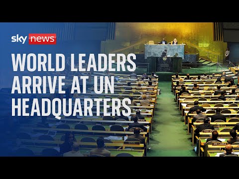 Watch live: World leaders deliver speeches at UN General Assembly