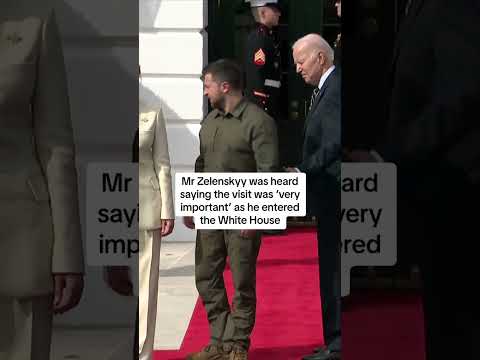 Zelenskyy thanks the US for ‘very powerful defence package’