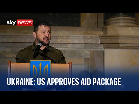 Ukraine War: New package of support approved by US
