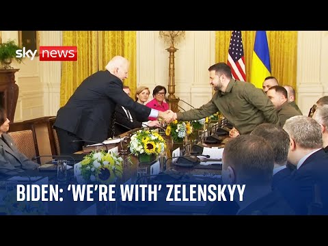 Ukraine War: Biden ‘will continue to stand’ with Zelenskyy
