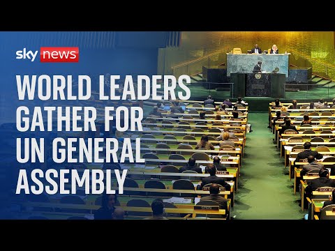 Watch live: World leaders gather in New York for UN General Assembly