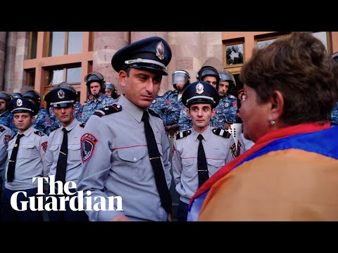 ‘Genocide is being committed’: Armenians protest after Nagorno-Karabakh violence