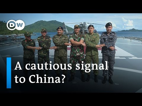 ASEAN nations hold joint drills amid tensions with China | DW News