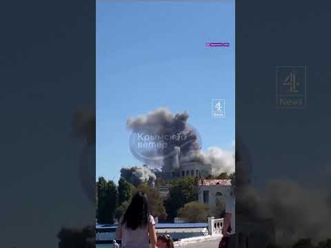 Ukraine missile strikes on Russia Navy HQ in Crimea