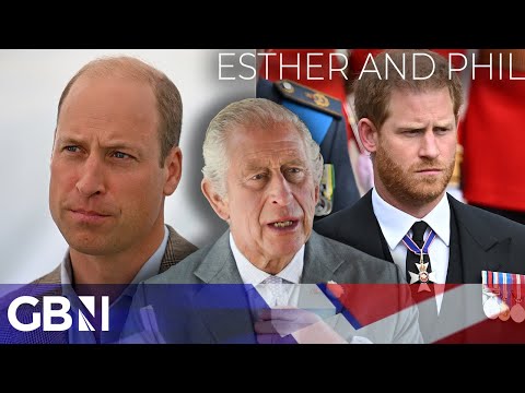 King Charles loves Prince Harry and Prince William ‘EQUALLY’ | Charles Rae
