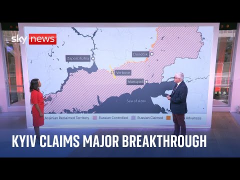 Ukraine War: Kyiv claims breaking through Western Zaporizhzhia