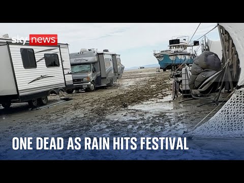 United States: Person dies as heavy rain leaves thousands stranded at Burning Man festival