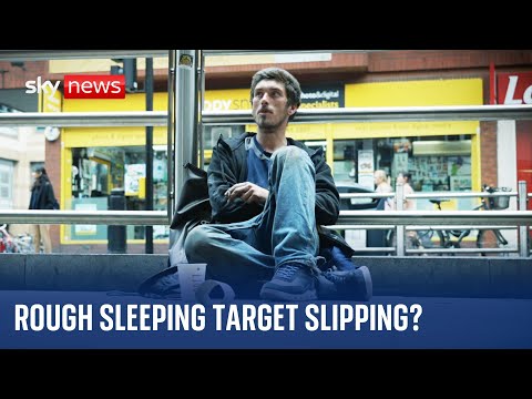 Homelessness: Government won’t hit target to end rough sleeping by 2024, report says