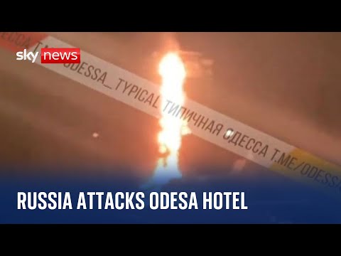 Ukraine War: Russia attacks high-rise building in Odesa