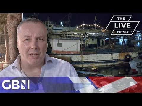 Migrant crisis in Lampedusa DWARFING crossings in the English Channel