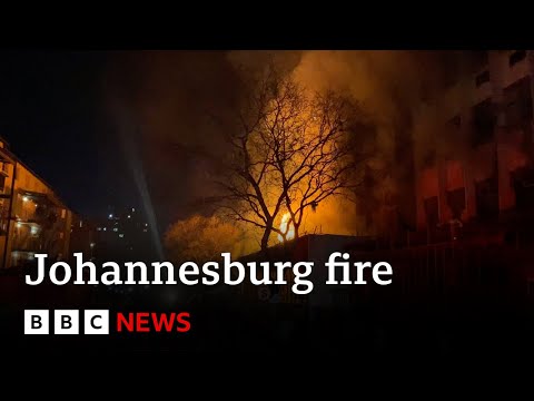Johannesburg fire: 74 people killed including children after building blaze – BBC News