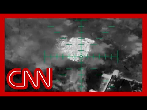 Video shows Ukrainian ‘vampire’ drone take out Russian battle tank