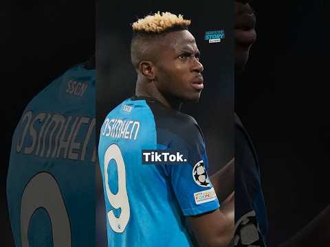Napoli posted a TikTok mocking their own player Victor Osimhen #itvnews #football #napoli