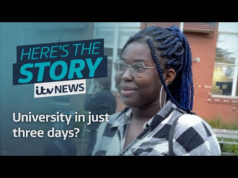 University course in just three days? | ITV News