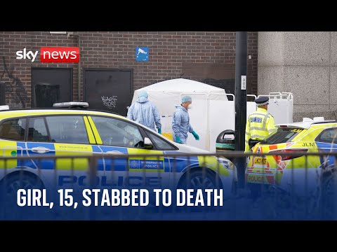 Croydon: Girl, 15, stabbed to death on way to school – as teenage boy is arrested