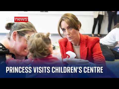 Princess of Wales lends a hand at centre for children with special education needs
