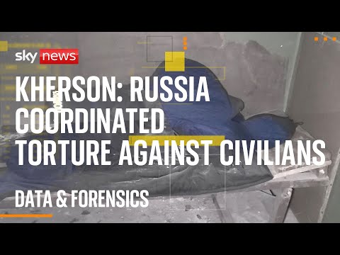 Kherson: Investigation reveals details of campaign of torture by Russian forces against civilians