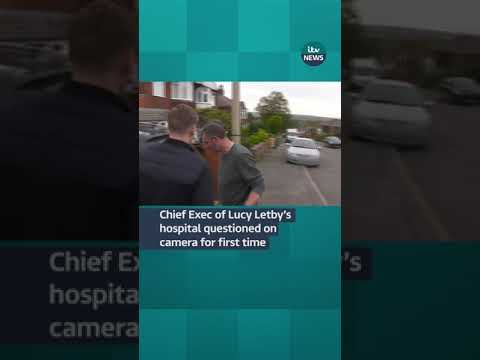 Chief Exec of Lucy Letby’s hospital questioned on camera for first time #itvnews