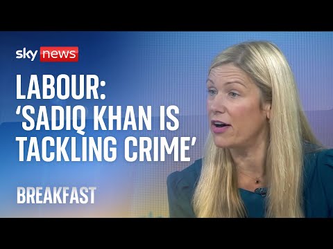 Labour ‘confident’ London mayor Sadiq Khan is tackling knife crime