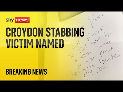 Croydon stabbing victim named locally