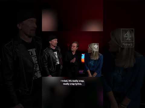 AI writes ‘crap lyrics’ according to U2 guitarist The Edge #U2 #AI #U2UVSPHERE