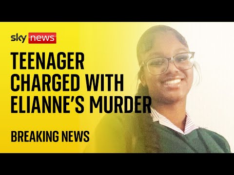 Elianne Andam: Teenage boy charged with murder of 15-year-old girl