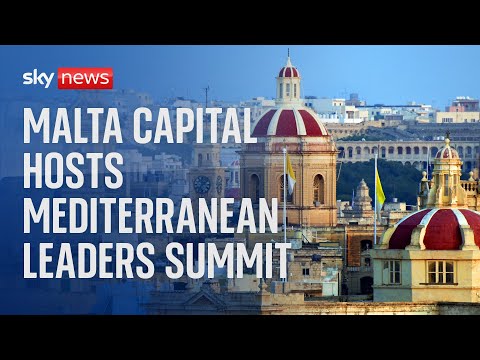 Watch live: European leaders begin to arrive for the EU-Med9 summit in Malta