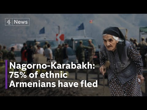 90,000 residents flee Nagorno-Karabakh amidst uncertain future
