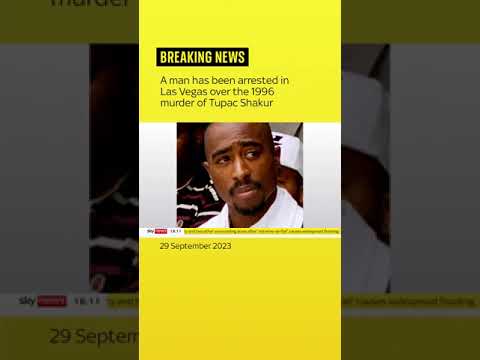 Man arrested over murder of Tupac Shakur