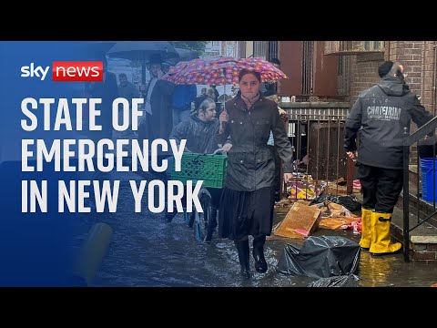 New York: State of emergency declared as ‘life-threatening storm’ causes widespread flooding